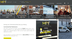 Desktop Screenshot of mintroofing.com